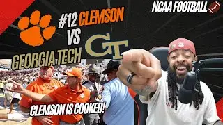 AyooSully Bama fan reacts to #12 Clemson vs Georgia Tech Week 3 - Clemson is COOKED!