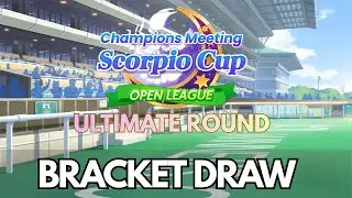 Open league tournament - bracket draw