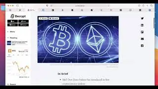 Dow Jones BTC & ETH Indices |Dodge Coin ATH!!!
