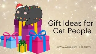 Gift Ideas for Cat People | @catladytails
