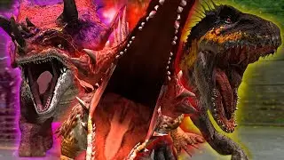ALL 3 SUPER-HYBRIDS VS HYBRID SHOWDOWN!! - Jurassic World - The Game | Ep. 304