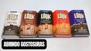 OPENING AND EATING LOOK ITAMARATY - CHOCOLATE, COOKIES & CREAM, STRAWBERRY, BLACK FOREST AND ATRE...