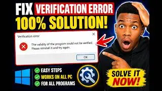 Fix “The Validity of the Program Could Not Be Verified” Error (100% Working 2026) Fl Studio 2025