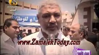 بكاء وحزن الرياضيين فى جنازة إبراهيم يوسف