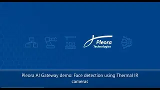 Pleora AI Gateway Demo: Face Detection Using Thermal IR Cameras