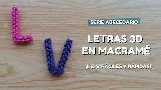 ¡Sorprende a todos con estas letras de hilo DIY!