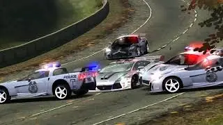 Police Block Bridge Challenge 🔥 | Lamborghini Gallardo | NFS MW
