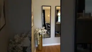 New Dining Room Mirror wall! #ikeafinds #ikeamirrors #ikea #obsessed #nissedalmirror @IKEA @IKEAUSA