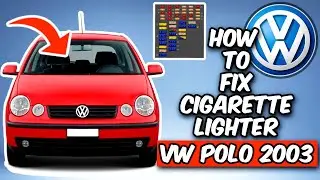 How to Fix Cigarette Lighter Not Working in 2003 VW Polo Mk4 - Easy Fuse Replacement & Socket Repair