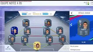 FIFA 19 icones prime 1 &eacute;quipe not&eacute;e a 85 d&eacute;fis cr&eacute;ation d'&eacute;quipe