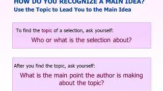 10 Steps to Building College Reading Skills- Chapter 3