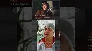 Calango reagindo ao Alano do Rap 🤣 #alanzoka #calango #alan #alanzokaclipes #cortes #twitch