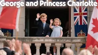 Prince George and Princess Charlotte Wave Farewell Following Canadian Royal Tour