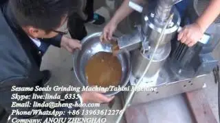 Sesame seeds butter grinding machine Tahini machine