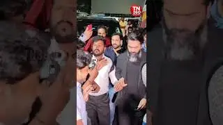 str entry at vendhu thanindhathu kaadu 50th day celebration #shorts #trending #simbu #str #vtk