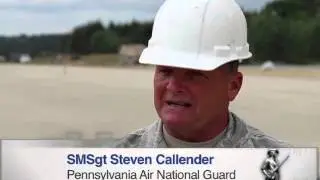 PA Air Guardsmen Build Airstrip