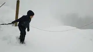 Alex Ryan tubing in Vail