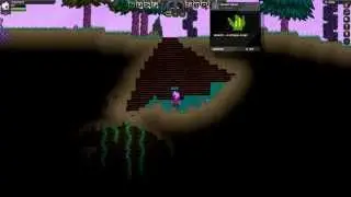 Let's Play (Unstable) Starbound - Building The Horror Hovel