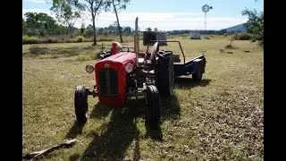 Massey Ferguson MF 35 - Fuel Tank Blockage - Find the Fault (Part ONE)