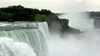 🌊 Niagara Falls (waterfall) - White Noise / relax, fall asleep, learn, concentrate, meditate - 8h 💦