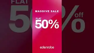 Massive Sale | FLAT 50% OFF