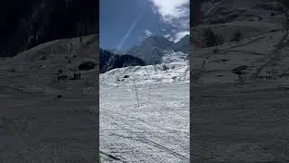 Sonmarg in february #jannat #kashmir