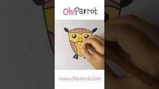 cute owl drawing step by step guide fornkids #drawing #cute #owldrawing #owl #arttutorial #disneykid