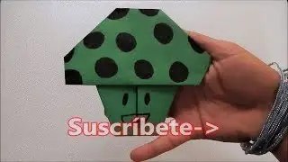 ORIGAMI HONGO DE PAPEL | MININITOS