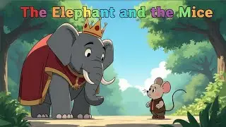 The Elephant 🐘and The Mice 🐭 | Panchatantra In English | Stories For Kids | Moral Story
