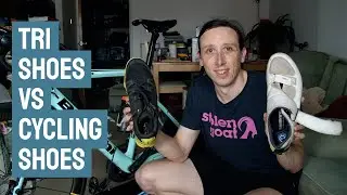 Triathlon shoes vs cycling shoes: what's the difference?