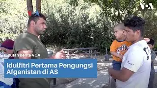 Idulfitri Pertama Pengungsi Afganistan di AS