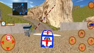 Flying Ambulance Rescue Emergency Game 2021_ Ambulance Driving Games_ Android Gameplay #2