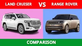 2022 Land Cruiser vs 2022 Range Rover Comparison | War Of King SUV | Off-road SUV Comparison