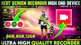 Best Screen Recorder For Android | Best Screen Recorder For Free Fire | Best Screen Recorder