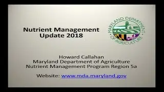2018 Agronomy Day - Nutrient Management Update