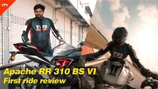 2020 BS6 TVS Apache RR 310 first ride review - small changes big results | IAMABIKER