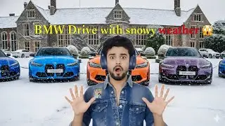 BMW drive in snowy weather is truly an amazing experience ❄️⛰️😍  #bmws1000rr  #bmwm #snowy #viral 