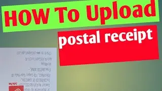 IKGPTU SPEED Post receipt upload| Ptu postal receipt uploading||