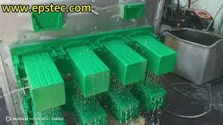 EPS ICF block mold water pressure test video