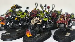 Orks Warbiker Mobs - Warhammer 40K