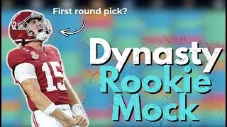 Three Round Dynasty Rookie Mock Draft - With Landing Spots
