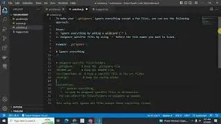 How to Make .gitignore Ignore Everything Except a Few Files | Git Tutorial