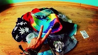 Распаковка Посылки #9 Unboxing Panama hat Stussy, Cayler and Sons, Huf,Mickey Mouse, Nike,Buckethat