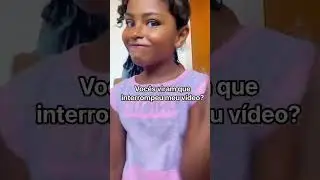 Quem interrompeu meu v&iacute;deo?