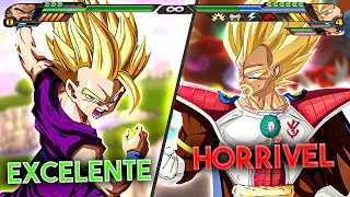 5 PIORES personagens vs 3 MELHORES Red Potara (DEU MUITO RUIM) Tenkaichi 3