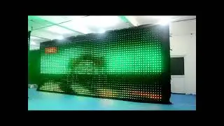 Led Video Curtain Size P9 3MX8M RGB 3IN1