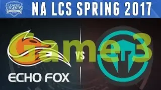Highlights: NA LCS Spring 2017 - FOX vs IMT Game 3