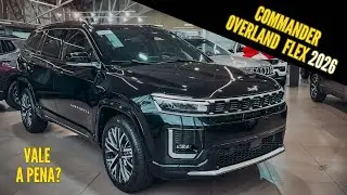 NOVO COMMANDER OVERLAND FLEX 2026 - COM ESSAS MUDAN&Ccedil;AS VALE A PENA