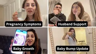 MY FIRST TRIMESTER JOURNEY🤰Symptoms, Nausea, Vomiting, Food Cravings & Baby Growth 👶