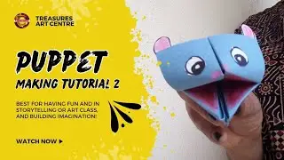 DIY step by step Puppet making tutorial: Mouse